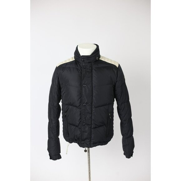 Moncler Austin Men's Quilted Down Jacket Black SZ 1/Small